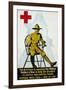 Red Cross Annual Roll Call Poster-null-Framed Giclee Print