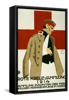 Red Cross Collection Drive, 1914-Ludwig Hohlwein-Framed Stretched Canvas