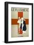 Red Cross Nurse Assists a Bandaged Soldier-Armand Rapeno-Framed Photographic Print