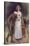 Red Cross Nurse in WWI-William Hatherell-Stretched Canvas