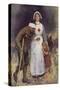 Red Cross Nurse in WWI-William Hatherell-Stretched Canvas