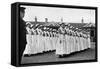 Red Cross Nurses on Parade in Harwich During World War I-null-Framed Stretched Canvas