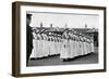 Red Cross Nurses on Parade in Harwich During World War I-null-Framed Photographic Print