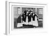 Red Cross Nurses-null-Framed Art Print