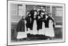 Red Cross Nurses-null-Mounted Premium Giclee Print