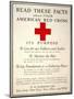 Red Cross Poster, 1917-null-Mounted Premium Giclee Print