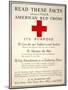 Red Cross Poster, 1917-null-Mounted Giclee Print