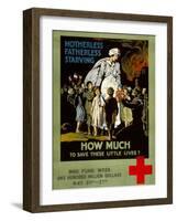 Red Cross Poster, 1917-null-Framed Giclee Print