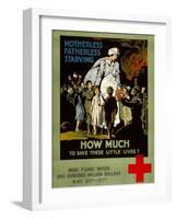 Red Cross Poster, 1917-null-Framed Giclee Print