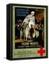 Red Cross Poster, 1917-null-Framed Stretched Canvas