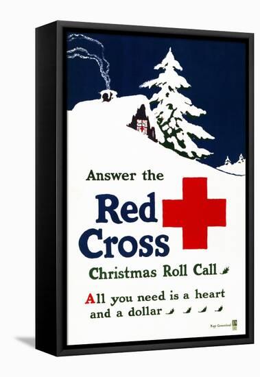 Red Cross Poster, C1915-Ray Greenleaf-Framed Stretched Canvas