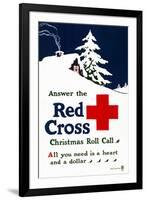 Red Cross Poster, C1915-Ray Greenleaf-Framed Giclee Print