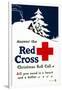 Red Cross Poster, C1915-Ray Greenleaf-Framed Giclee Print