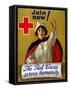 Red Cross Poster, C1917-null-Framed Stretched Canvas