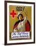 Red Cross Poster, C1917-null-Framed Giclee Print