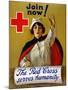 Red Cross Poster, C1917-null-Mounted Giclee Print