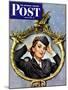 "Red Cross Volunteer," Saturday Evening Post Cover, March 13, 1943-George Garland-Mounted Giclee Print