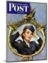 "Red Cross Volunteer," Saturday Evening Post Cover, March 13, 1943-George Garland-Mounted Giclee Print