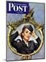 "Red Cross Volunteer," Saturday Evening Post Cover, March 13, 1943-George Garland-Mounted Premium Giclee Print