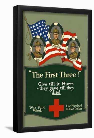 Red Cross War Fund Week-null-Framed Poster