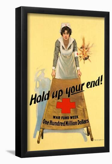 Red Cross War Fund Week-null-Framed Poster