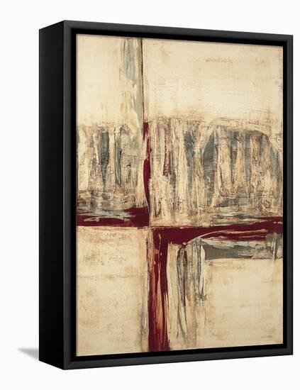 Red Crossing-Sarah West-Framed Stretched Canvas
