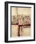 Red Crossing-Sarah West-Framed Premium Giclee Print