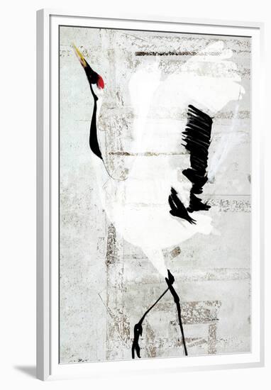 Red-Crowned Dance-Rachel Travis-Framed Premium Giclee Print