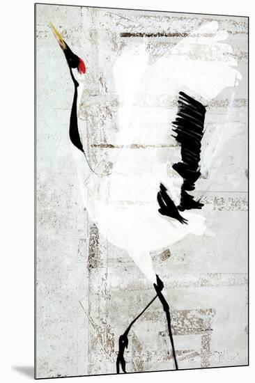 Red-Crowned Dance-Rachel Travis-Mounted Premium Giclee Print