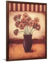 Red Daisies-Kimberly Poloson-Framed Art Print