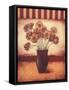 Red Daisies-Kimberly Poloson-Framed Stretched Canvas
