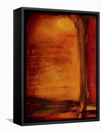 Red Dawn I-Erin Ashley-Framed Stretched Canvas