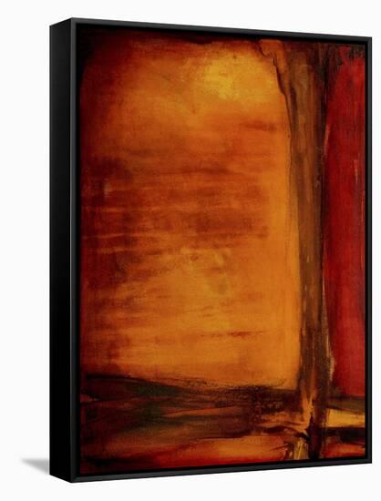 Red Dawn I-Erin Ashley-Framed Stretched Canvas