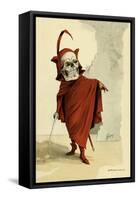 Red Death-F. Frusius M.d.-Framed Stretched Canvas