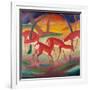 Red Deer 1, 1910-Franz Marc-Framed Giclee Print