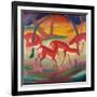 Red Deer 1, 1910-Franz Marc-Framed Giclee Print