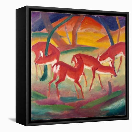 Red Deer 1, 1910-Franz Marc-Framed Stretched Canvas