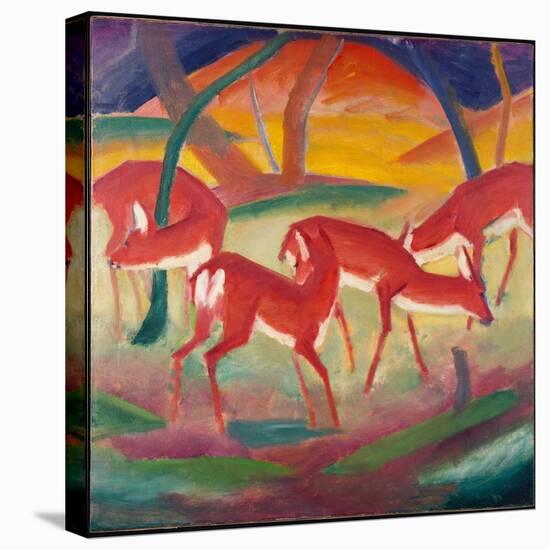 Red Deer 1, 1910-Franz Marc-Stretched Canvas