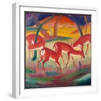 Red Deer 1, 1910-Franz Marc-Framed Giclee Print