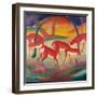 Red Deer 1, 1910-Franz Marc-Framed Giclee Print