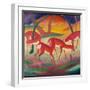 Red Deer 1, 1910-Franz Marc-Framed Giclee Print