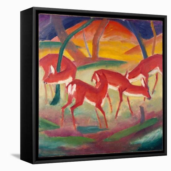 Red Deer 1, 1910-Franz Marc-Framed Stretched Canvas