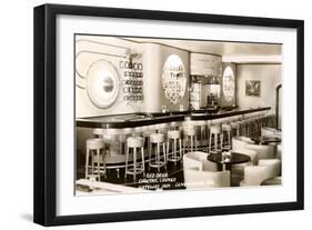 Red Deer Cocktail Lounge, Land O'Lakes, Wisconsin-null-Framed Art Print