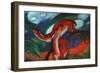 Red Deer II-Franz Marc-Framed Art Print