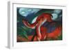 Red Deer II-Franz Marc-Framed Art Print