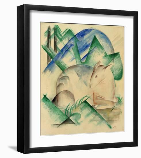 Red Deer-Franz Marc-Framed Giclee Print