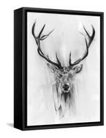 Red Deer-Alexis Marcou-Framed Stretched Canvas