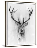 Red Deer-Alexis Marcou-Framed Premium Giclee Print