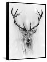 Red Deer-Alexis Marcou-Framed Stretched Canvas