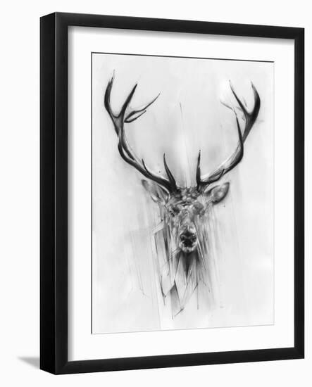 Red Deer-Alexis Marcou-Framed Art Print